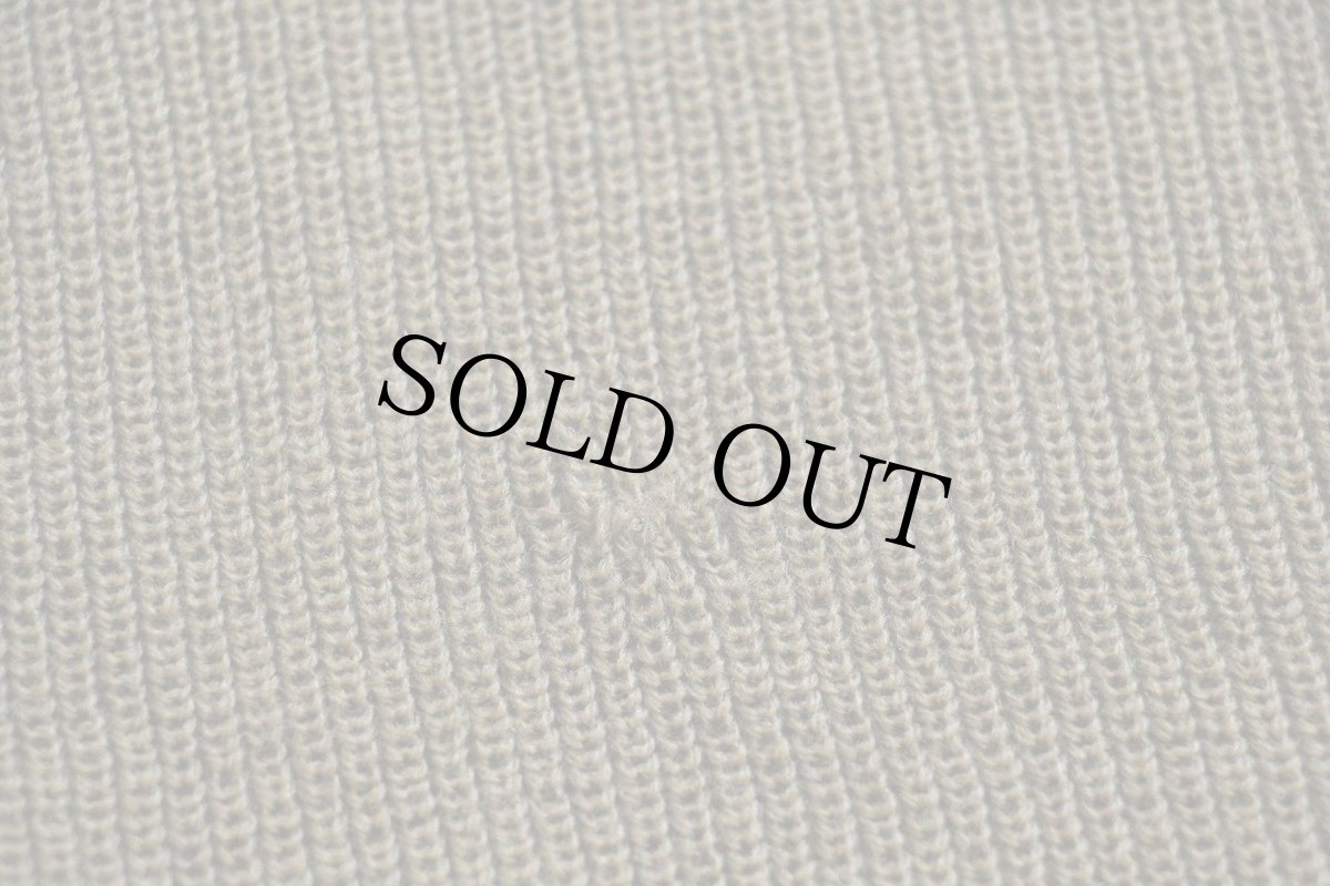 画像8: 40s 米軍 U.S.ARMY 5ボタン ハイネック ウールニット セーター M (8)