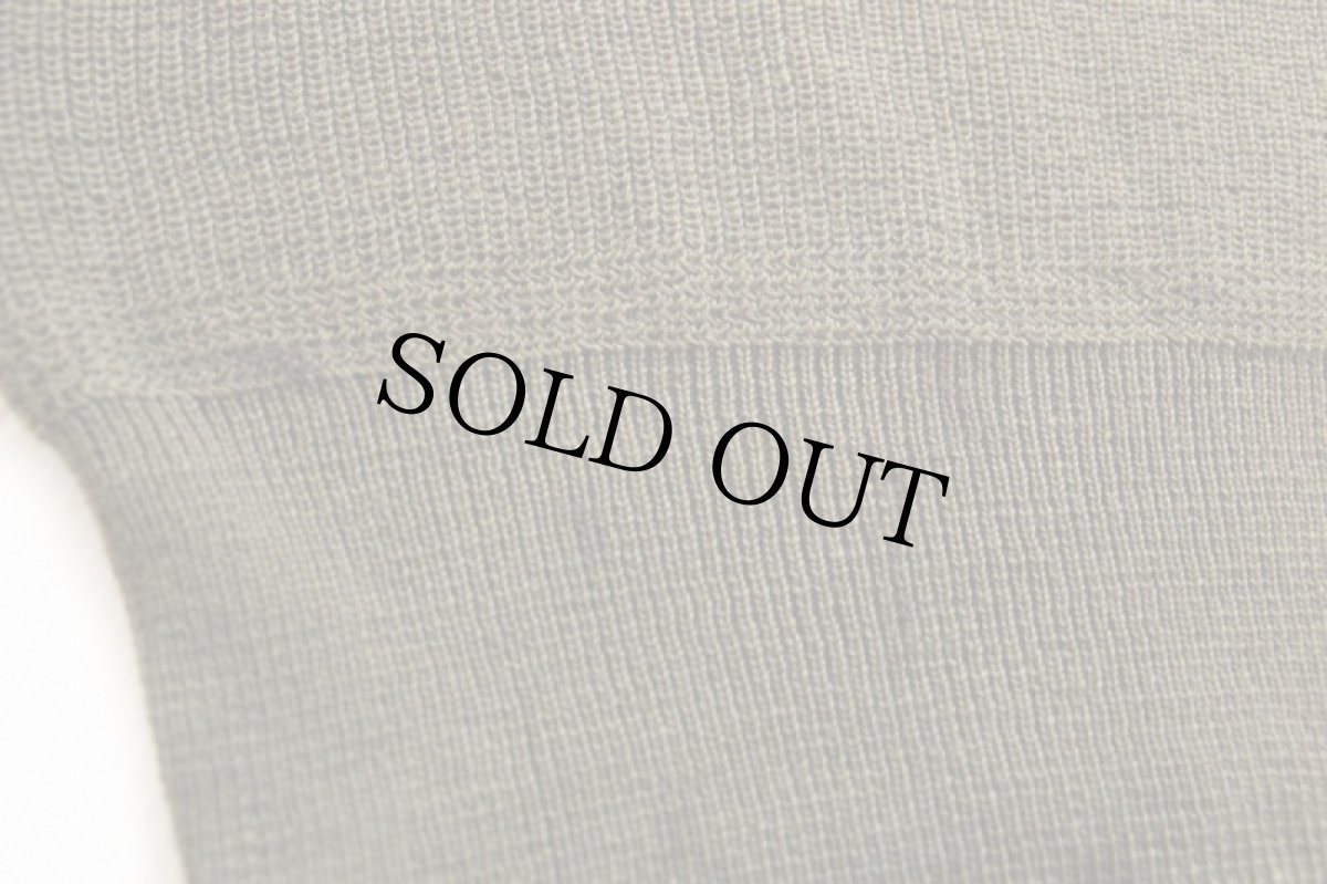 画像7: 40s 米軍 U.S.ARMY 5ボタン ハイネック ウールニット セーター M (7)