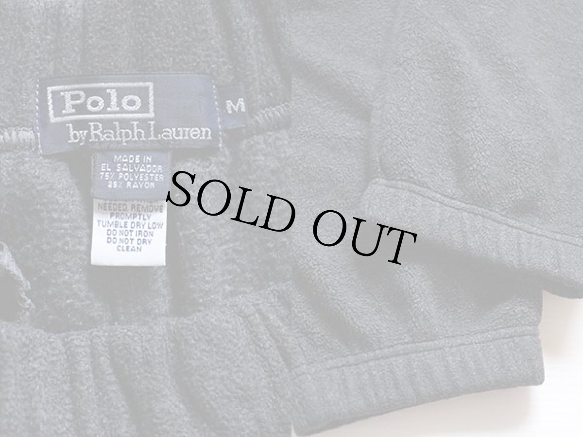 画像3: ポロ ラルフローレン フリースパンツ グレー M (3)