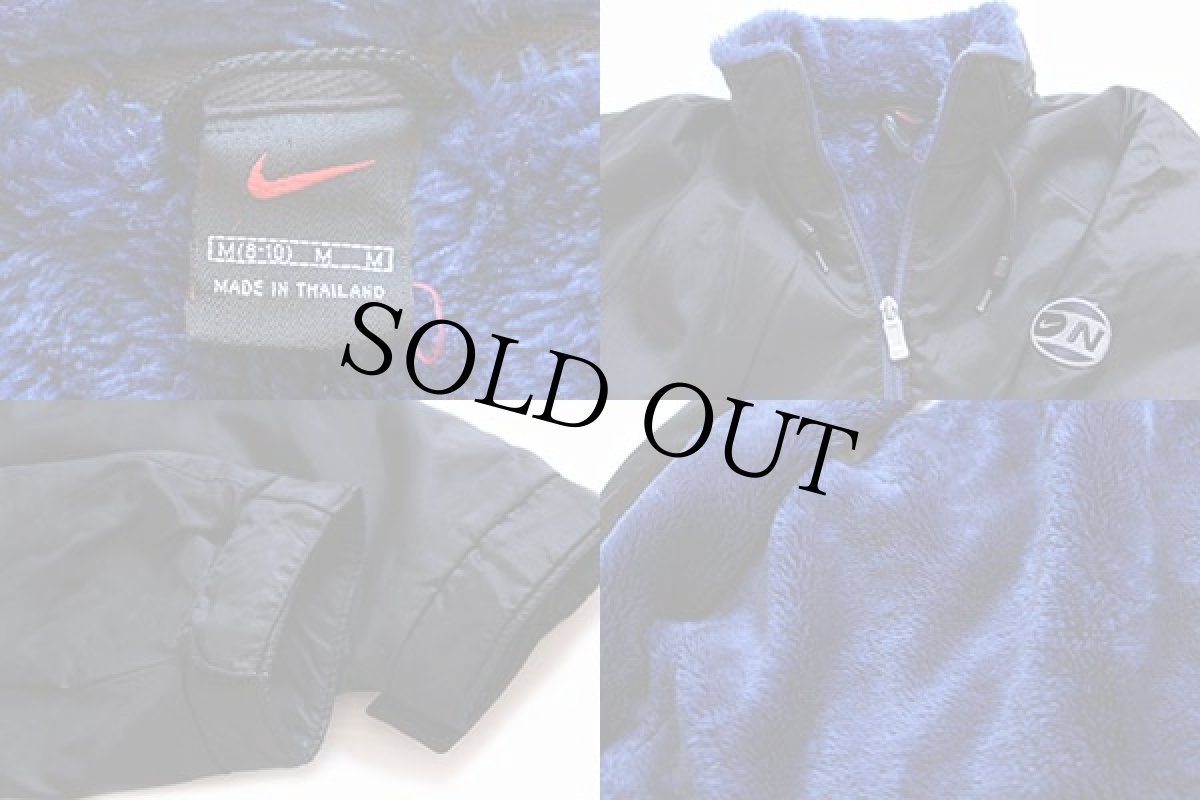 画像3: 90s NIKEナイキ ボアライナー ナイロンジャケット 黒 M (3)