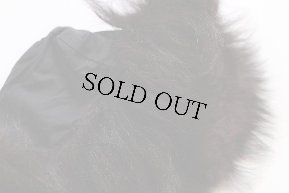 画像5: 60s White Stag チロリアンテープ リアルファー キルティングライナー コットンパーカー 黒 (5)