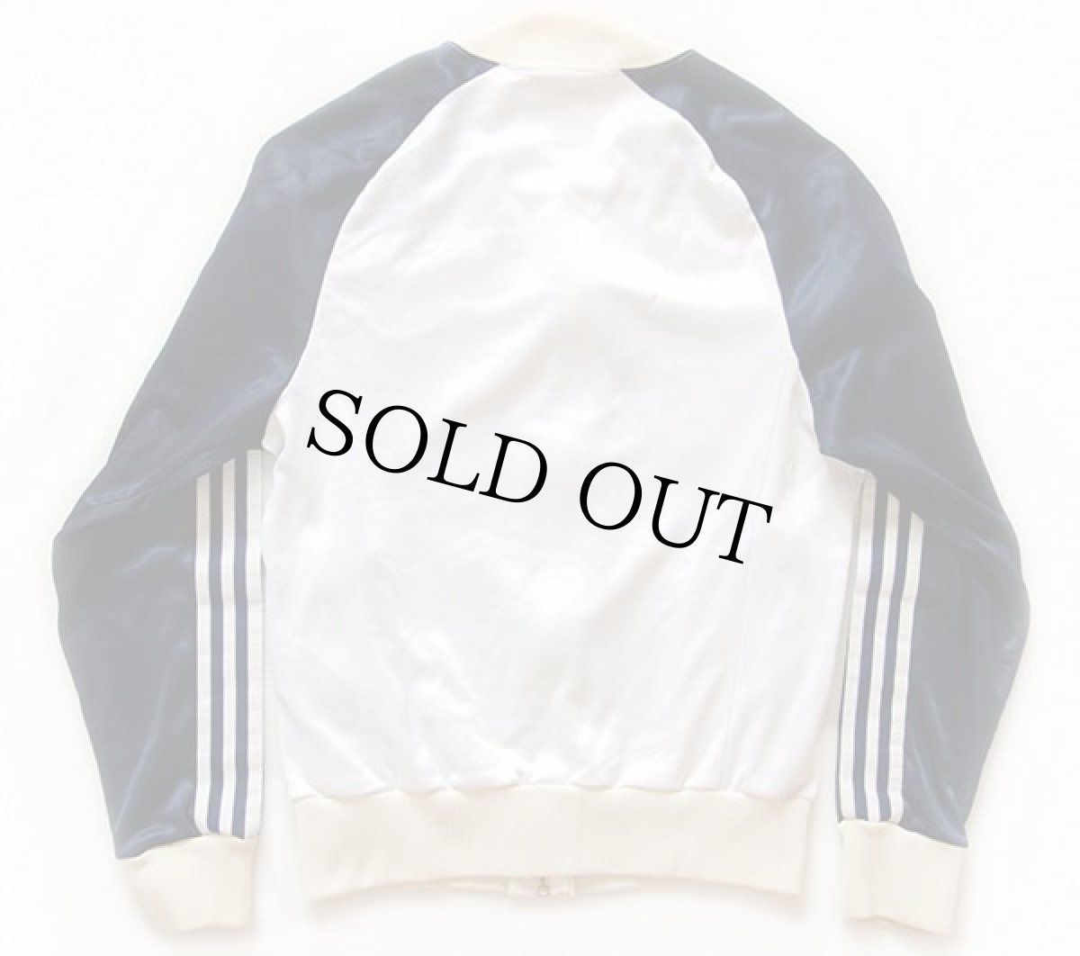 画像2: 80s USA製 adidasアディダス ATP ジャージ 白×紺 XS★トラックジャケット (2)