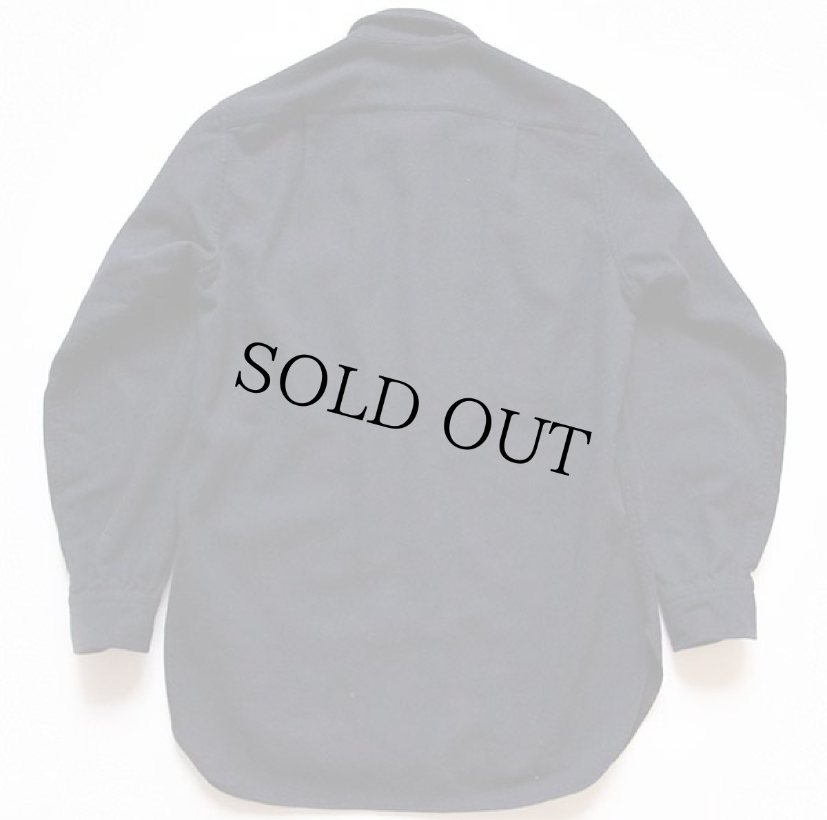 画像2: 60s PENDLETONペンドルトン 無地 ウールシャツ 紺 15 (2)