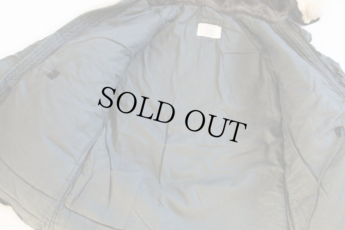 画像5: 80s 米軍 USAF N-3B フライトジャケット S (5)