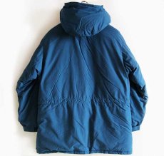 画像2: 90s USA製 L.L.Bean PENOBSCOT PARKA フード付き ダウンジャケット 薄紺 W-XL★パーカー (2)