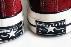 画像6: CONVERSEコンバース Chuck Taylorチャックテイラー CT70 HI スエードレザー RED DAHLIA 7.5 (6)