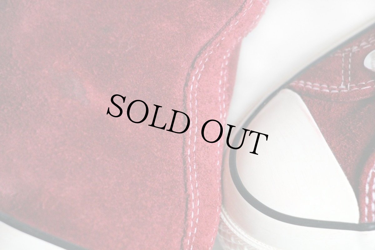 画像8: CONVERSEコンバース Chuck Taylorチャックテイラー CT70 HI スエードレザー RED DAHLIA 7.5 (8)