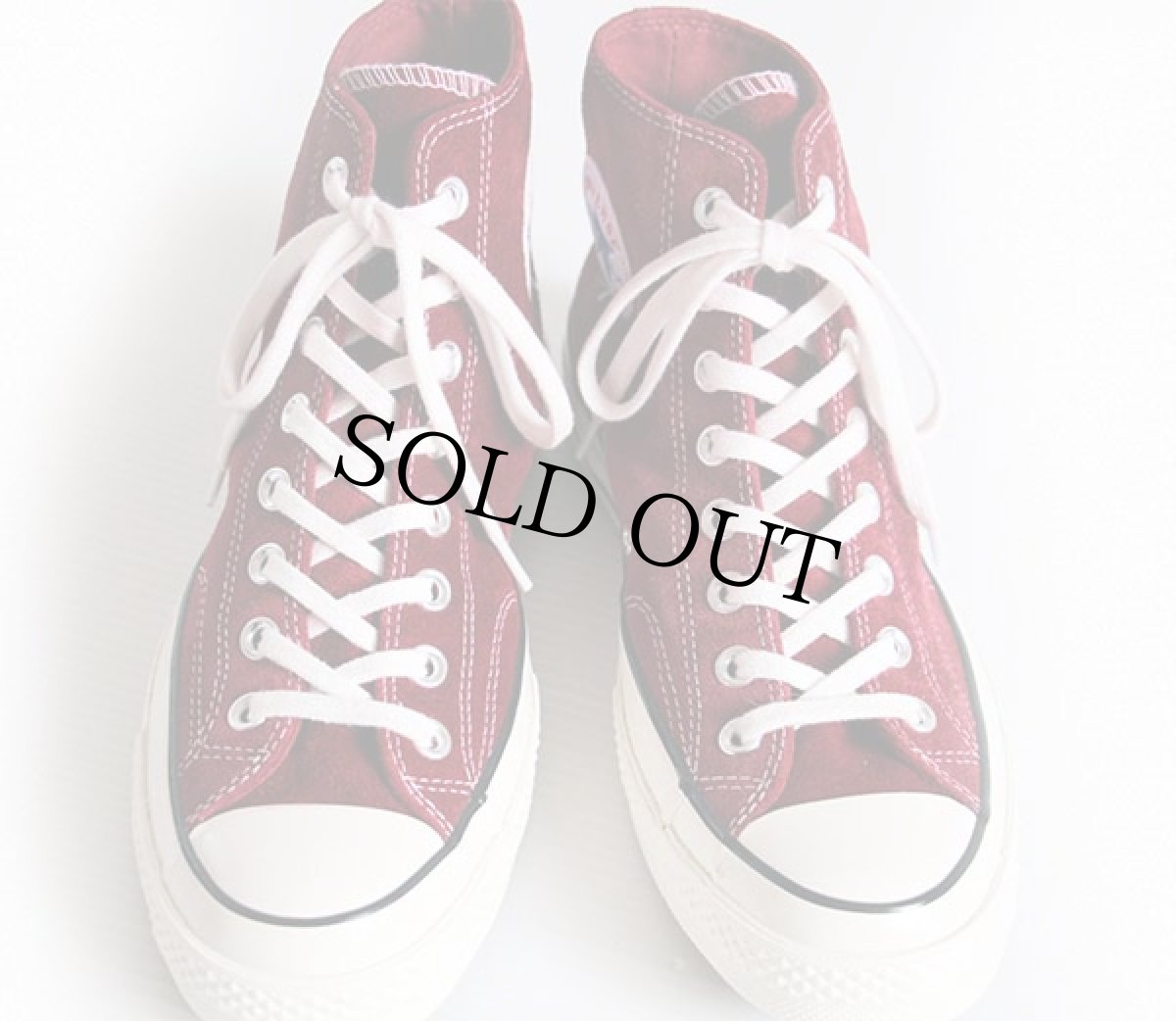 画像3: CONVERSEコンバース Chuck Taylorチャックテイラー CT70 HI スエードレザー RED DAHLIA 7.5 (3)