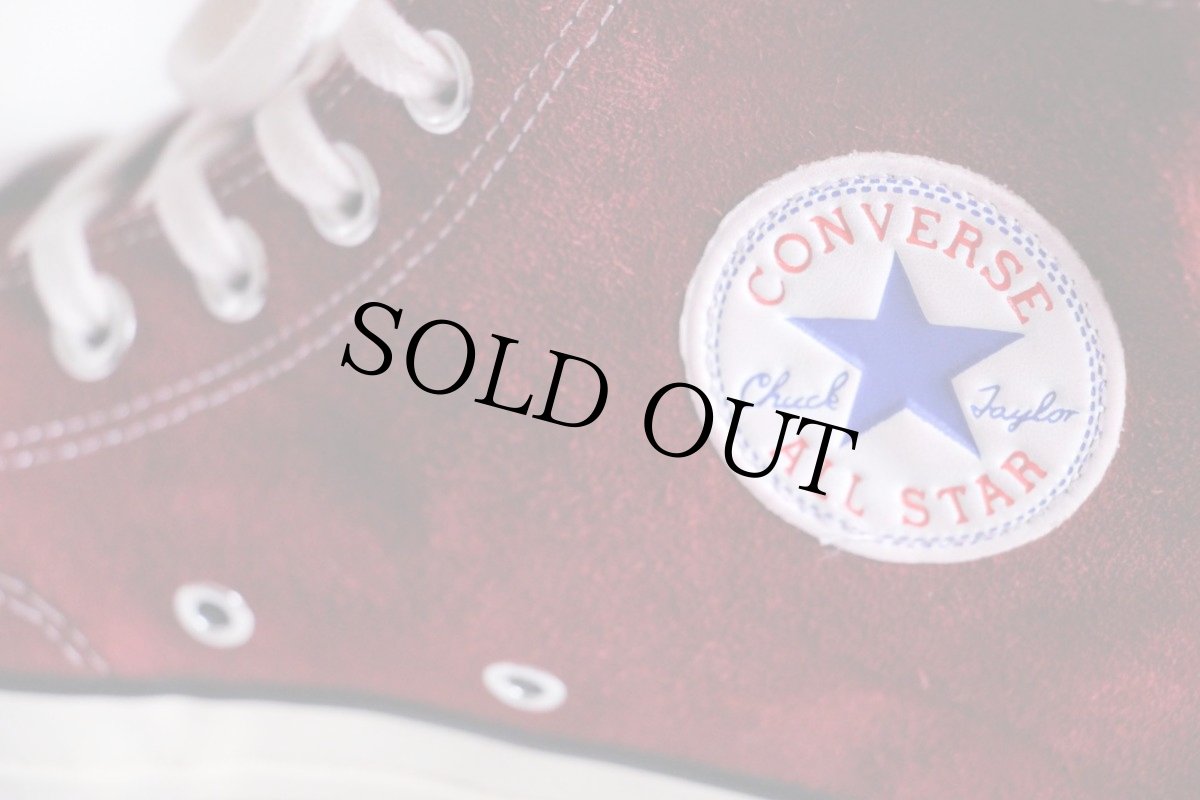 画像7: CONVERSEコンバース Chuck Taylorチャックテイラー CT70 HI スエードレザー RED DAHLIA 7.5 (7)