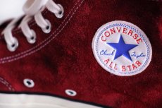 画像7: CONVERSEコンバース Chuck Taylorチャックテイラー CT70 HI スエードレザー RED DAHLIA 7.5 (7)