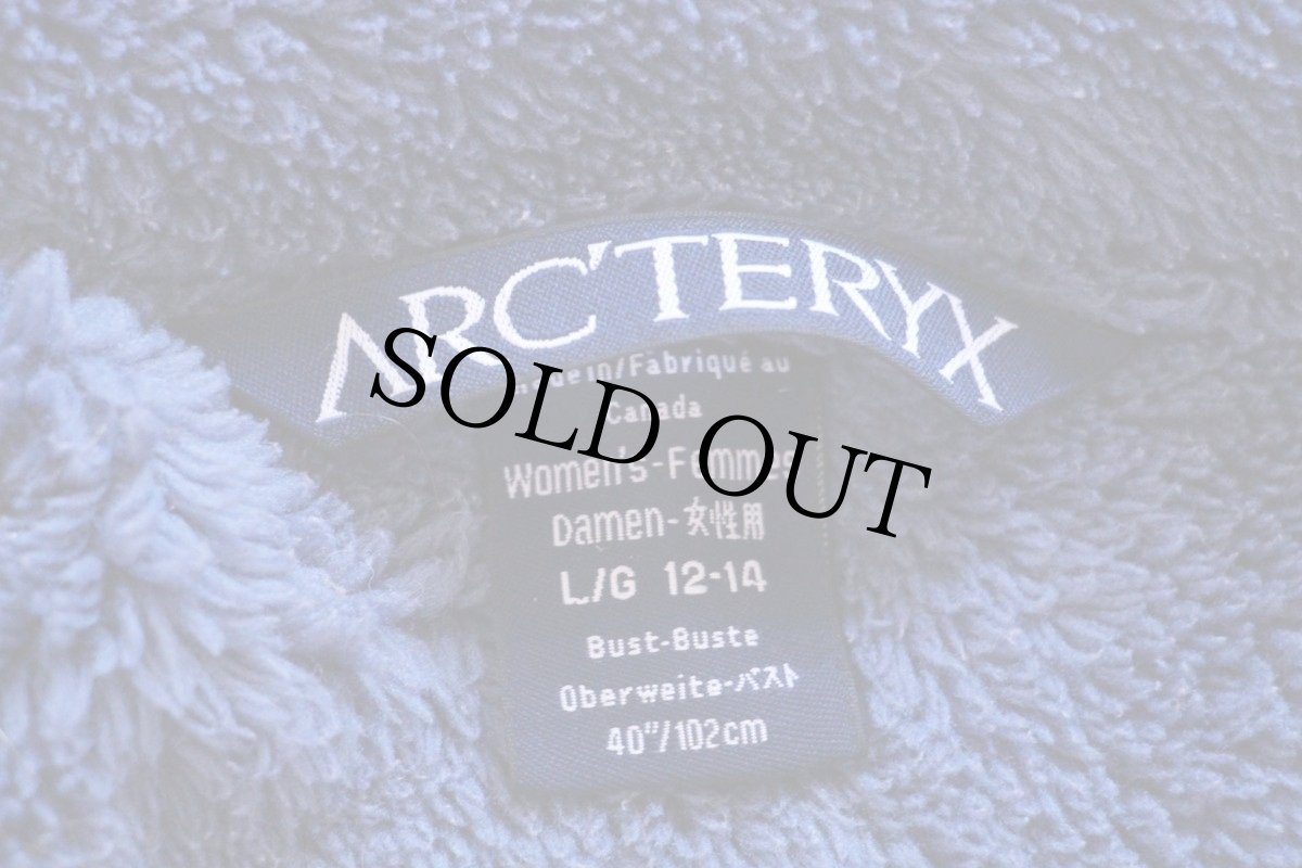 画像4: カナダ製 ARC'TERYXアークテリクス POLARTEC フリースジャケット インディゴ W-L (4)