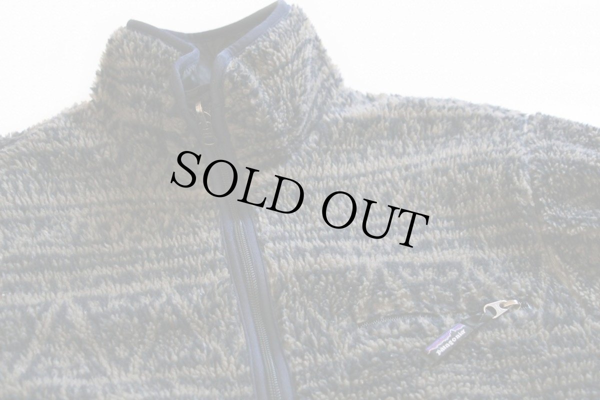 画像3: 90s USA製 patagoniaパタゴニア サラサ 総柄 グリセード リバーシブル プルオーバー ナイロン×フリースジャケット S (3)