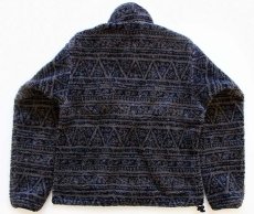 画像2: 90s USA製 patagoniaパタゴニア サラサ 総柄 グリセード リバーシブル プルオーバー ナイロン×フリースジャケット S (2)