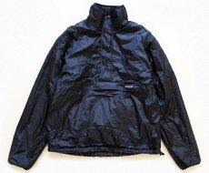 画像7: 90s USA製 patagoniaパタゴニア サラサ 総柄 グリセード リバーシブル プルオーバー ナイロン×フリースジャケット S (7)
