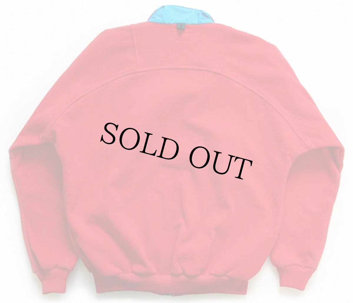 画像2: 80s USA製 JANSPORTジャンスポーツ フリースジャケット 赤 L (2)