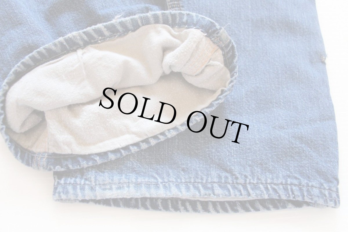 画像6: 60s Sears ライナー付き デニムペインターパンツ w35 (6)