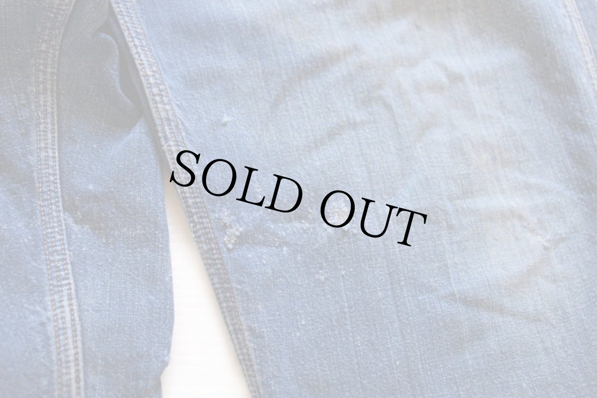 画像7: 60s Sears ライナー付き デニムペインターパンツ w35 (7)