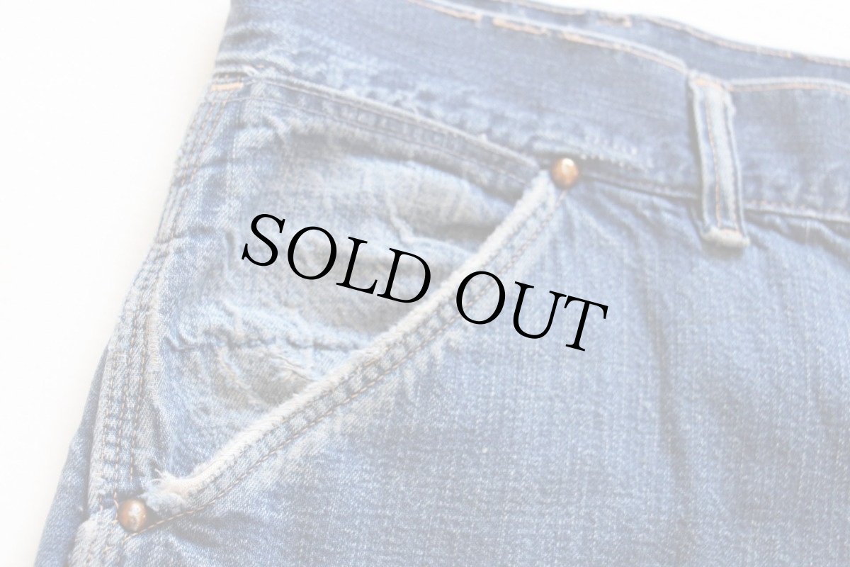 画像5: 60s Sears ライナー付き デニムペインターパンツ w35 (5)