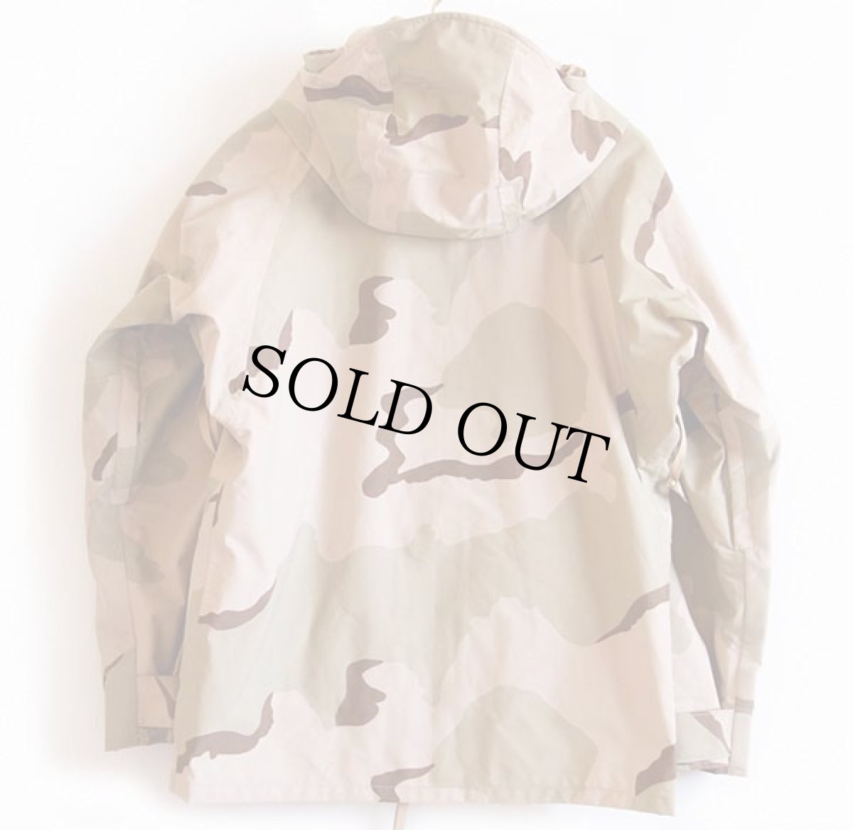 画像2: 00s 米軍 U.S.ARMY ECWCS GEN1 デザートカモ GORE-TEXゴアテックスパーカー S-S (2)