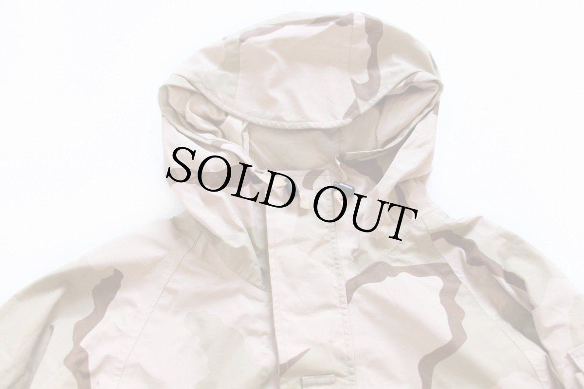 画像3: 00s 米軍 U.S.ARMY ECWCS GEN1 デザートカモ GORE-TEXゴアテックスパーカー S-R (3)