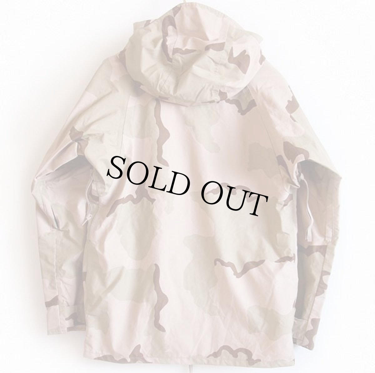 画像2: 00s 米軍 U.S.ARMY ECWCS GEN1 デザートカモ GORE-TEXゴアテックスパーカー S-R (2)