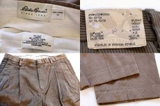 画像3: デッドストック★00s EddieBauerエディーバウアー ツータック 太畝 コーデュロイパンツ ベージュ 36★スラックス (3)