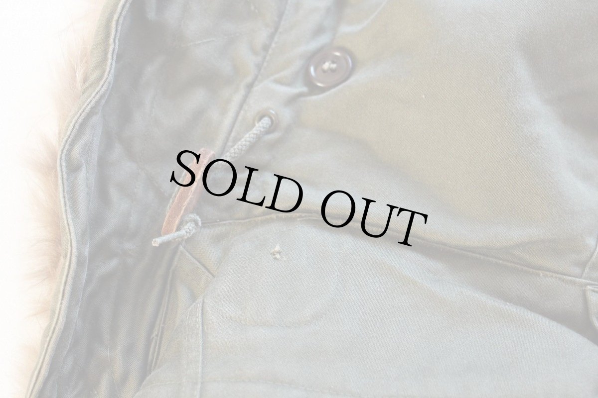 画像6: 50s 米軍 U.S.ARMY M-51 パーカー用 コヨーテファー フード 前期型★モッズコート (6)