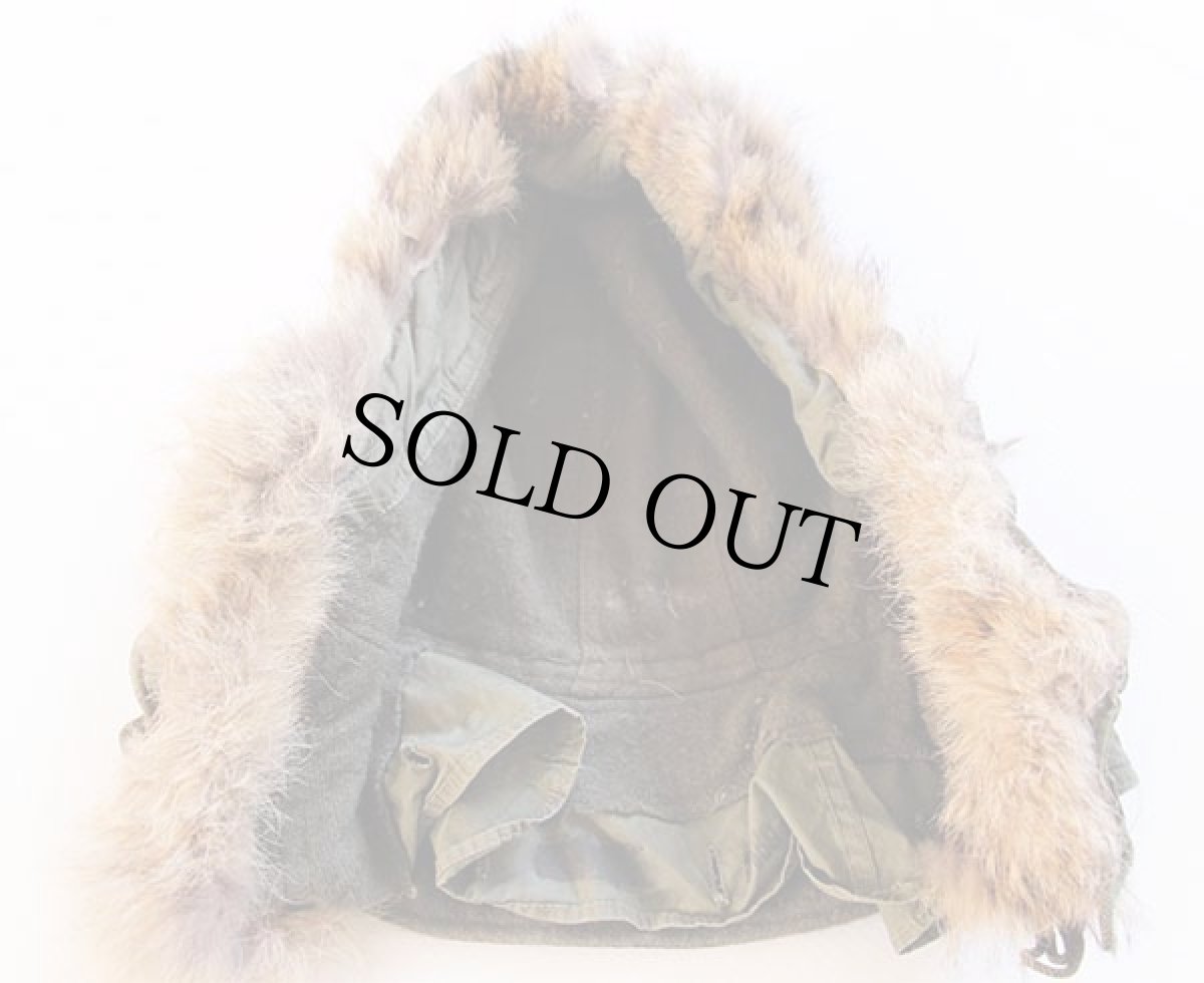 画像3: 50s 米軍 U.S.ARMY M-51 パーカー用 コヨーテファー フード 後期型★モッズコート (3)