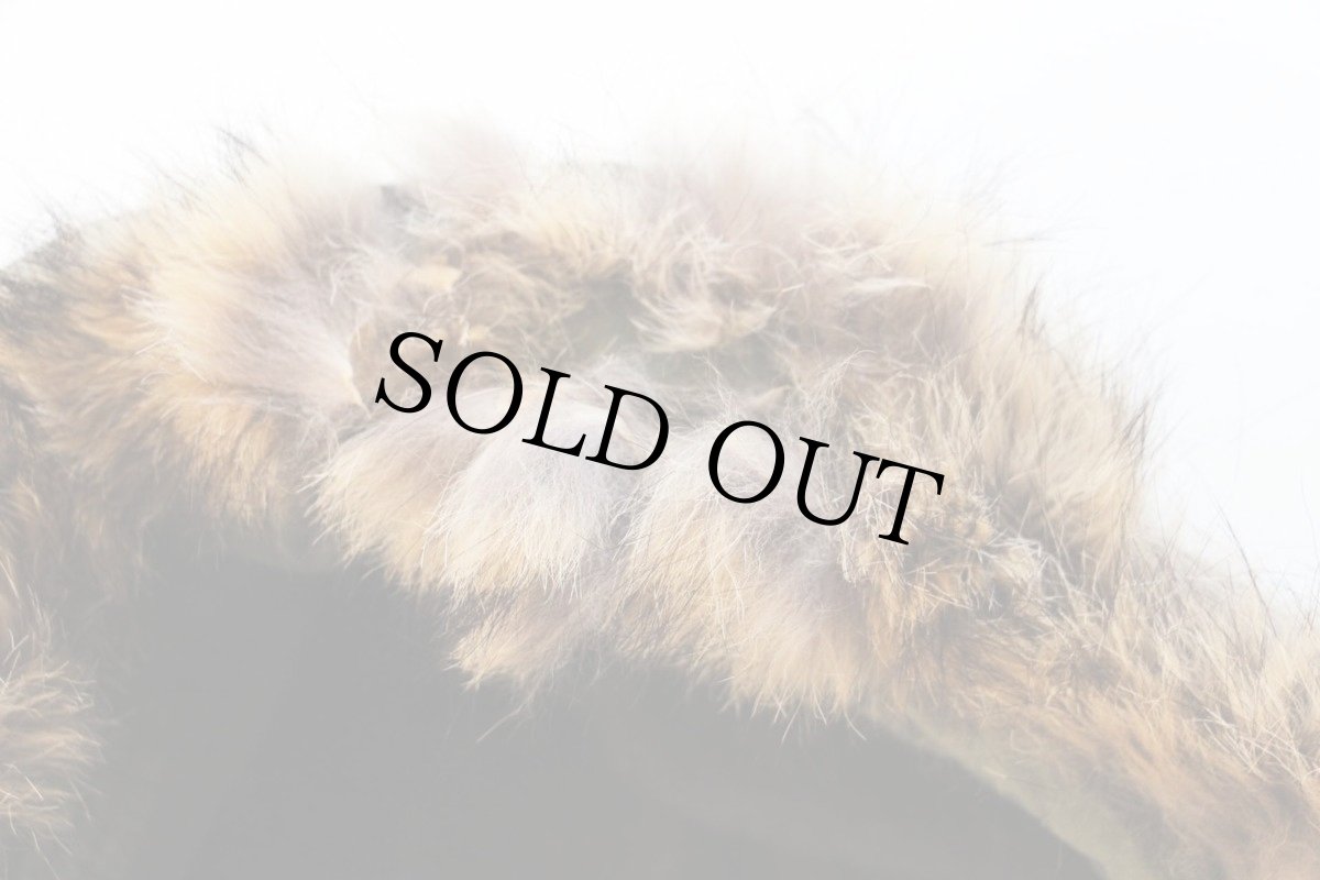 画像6: 50s 米軍 U.S.ARMY M-51 パーカー用 コヨーテファー フード 後期型★モッズコート (6)