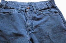 画像2: 90s USA製 Levi'sリーバイス コーデュロイパンツ 519 ブルーグレー w32 L34 (2)