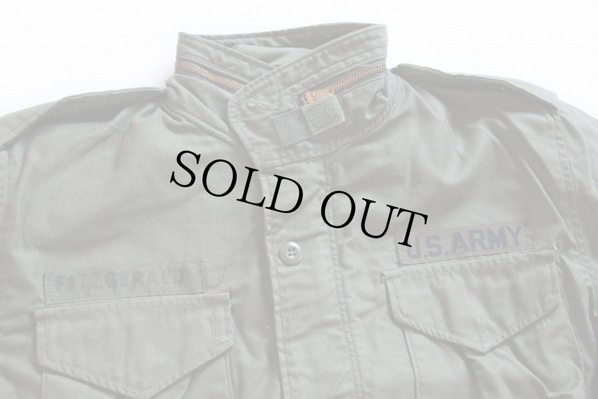 画像3: 80s 米軍 U.S.ARMY M-65 フィールドジャケット S-XS (3)