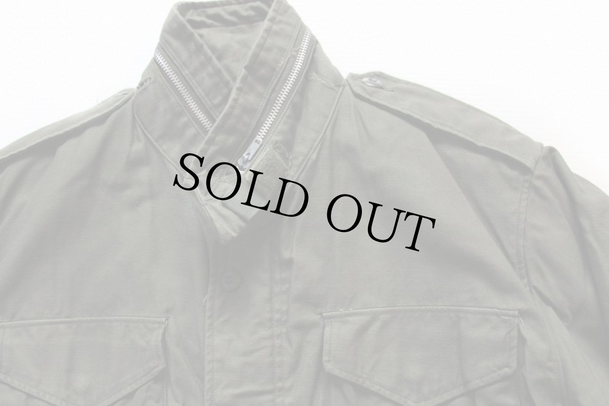 画像3: 60s 米軍 U.S.ARMY M-65 フィールドジャケット グレーライナー 2nd オリーブグリーン R-S (3)