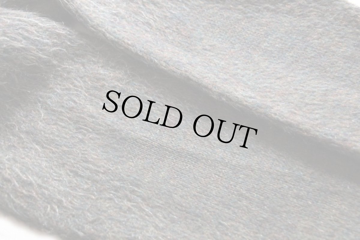 画像6: 60s UNKNOWN 無地 モヘヤ ニットカーディガン (6)