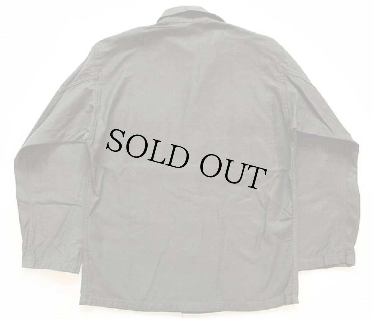 画像2: デッドストック★50s 米軍 U.S.ARMY ユーティリティシャツ M (2)