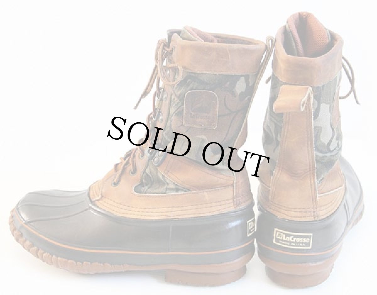 画像2: USA製 LaCrosseラクロス 迷彩柄 ガムシューズ 7★ビーンブーツ (2)