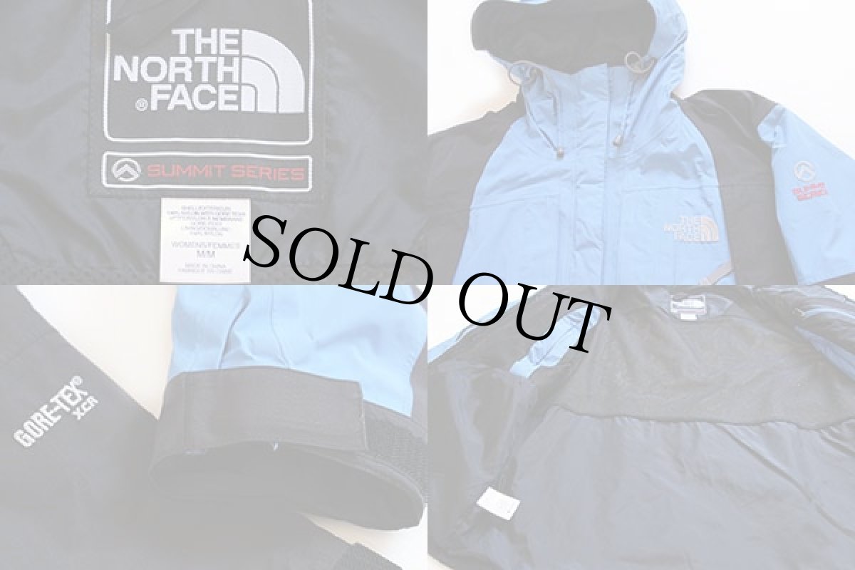 画像3: THE NORTH FACEノースフェイス SUMMIT SERIES GORE-TEXゴアテックス ナイロン マウンテンパーカー 薄青×黒 W-M (3)