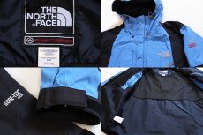 画像3: THE NORTH FACEノースフェイス SUMMIT SERIES GORE-TEXゴアテックス ナイロン マウンテンパーカー 薄青×黒 W-M (3)