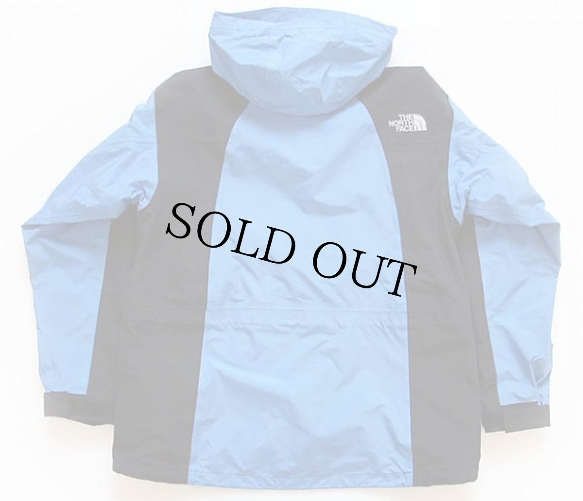 画像2: THE NORTH FACEノースフェイス SUMMIT SERIES GORE-TEXゴアテックス ナイロン マウンテンパーカー 薄青×黒 W-M (2)