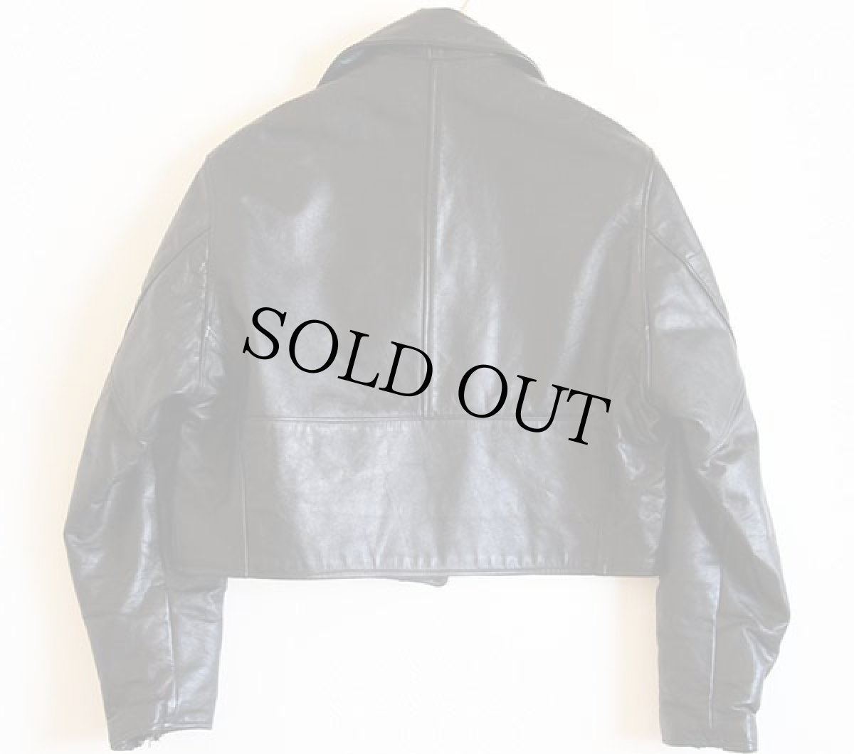 画像2: USA製 Steer Brand キルティングライナー ショート丈 ダブルライダース レザージャケット 黒 16 (2)