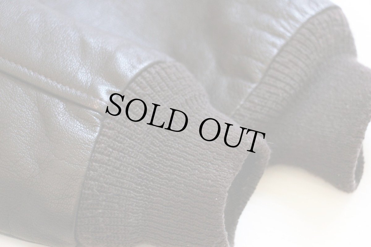 画像8: USA製 COOPERクーパー A-2 フライト レザージャケット 焦げ茶 40R★ゴートスキン (8)