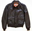 COOPER A-2型 ブラウンレザージャケット 44L クーパー ミリタリータイプ 茶色 ブラウン 革ジャン レザー