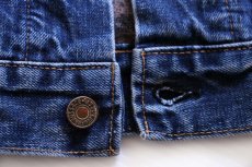 画像8: 60s USA製 LEVI'Sリーバイス 70505 BIGE ブランケットライナー デニムジャケット (8)