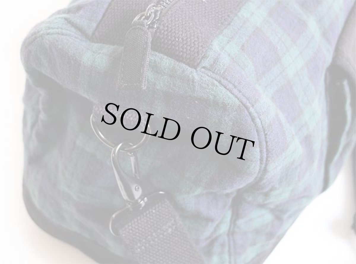 画像3: 90s POLO SPORTポロ スポーツ ラルフローレン ポロベア刺繍 ブラックウォッチ タータンチェック ボストンバッグ (3)