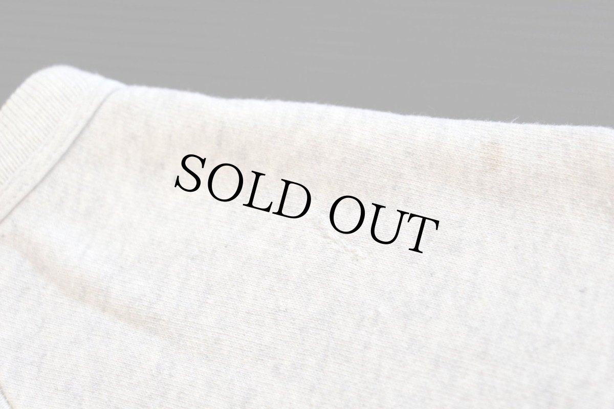 画像6: 60s HANES WIND SHIELD 無地 スウェット オートミール M (6)