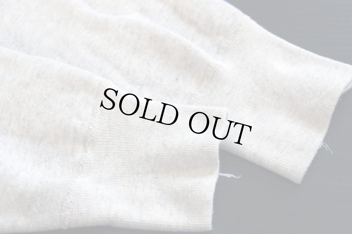 画像5: 60s HANES WIND SHIELD 無地 スウェット オートミール M (5)