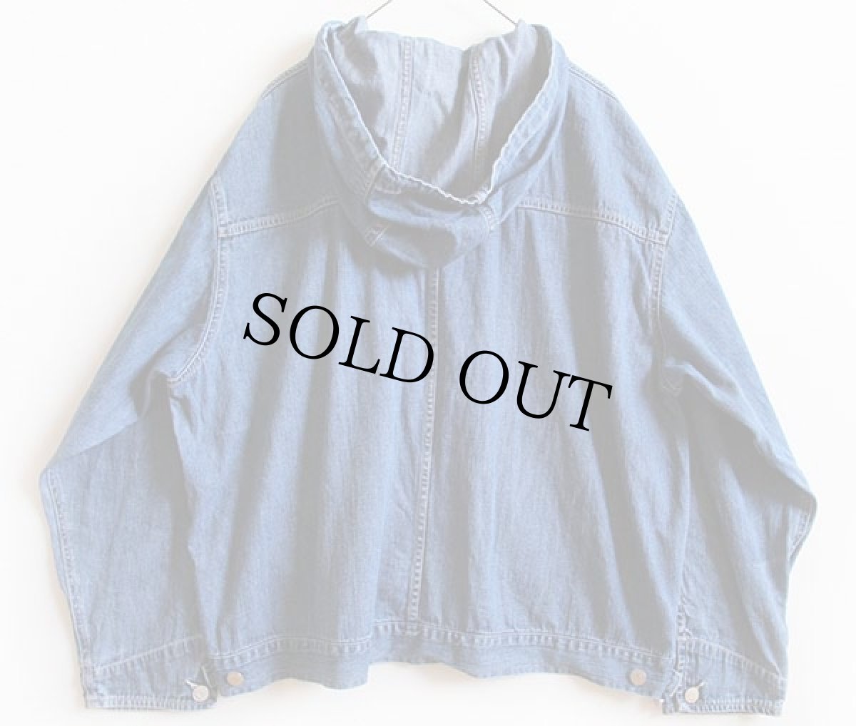 画像2: 90s DENIM&Co. デニムパーカー 1X (2)