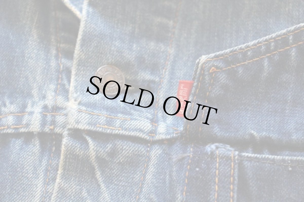 画像5: 60s LEVI'Sリーバイス 70505 BIGE デニムジャケット 40 (5)