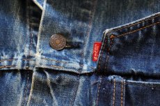 画像5: 60s LEVI'Sリーバイス 70505 BIGE デニムジャケット 40 (5)