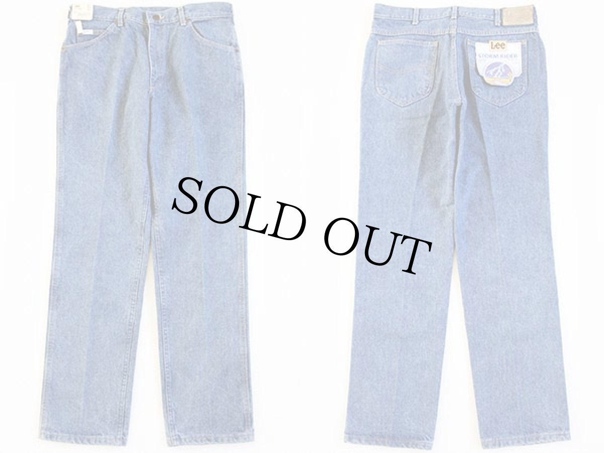 画像2: デッドストック★90s USA製 Leeリー STORM RIDERストームライダー 200 デニムパンツ w33 L31 (2)