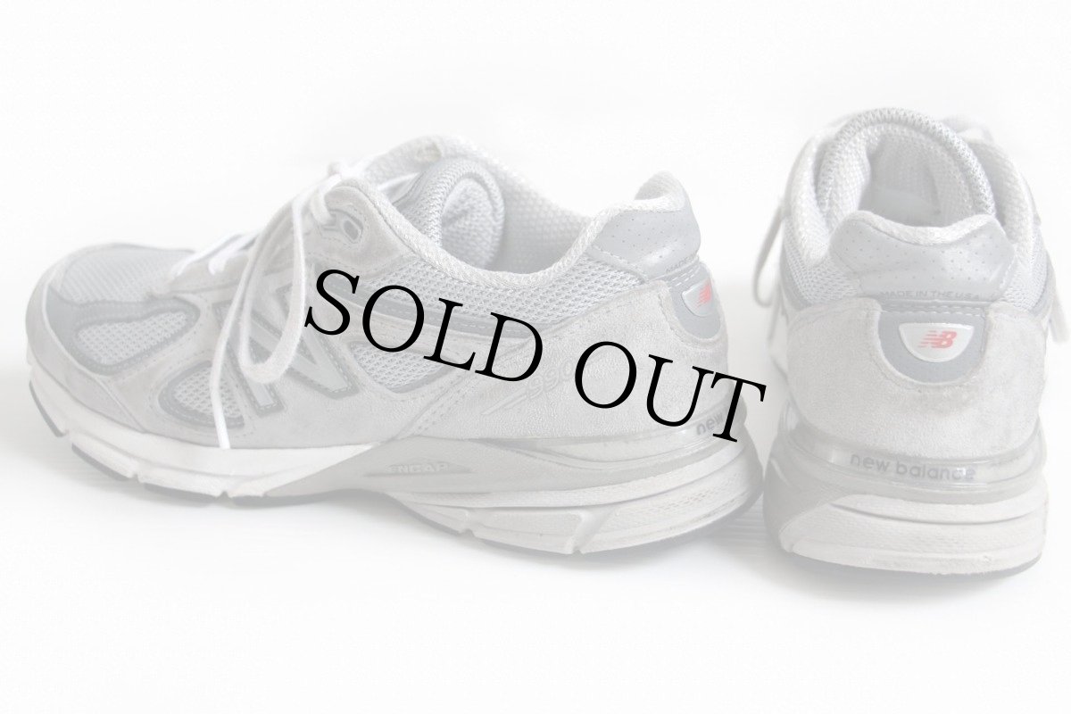 画像2: USA製 NEW BALANCEニューバランス W990GL4 スニーカー グレー 24.5cm (2)